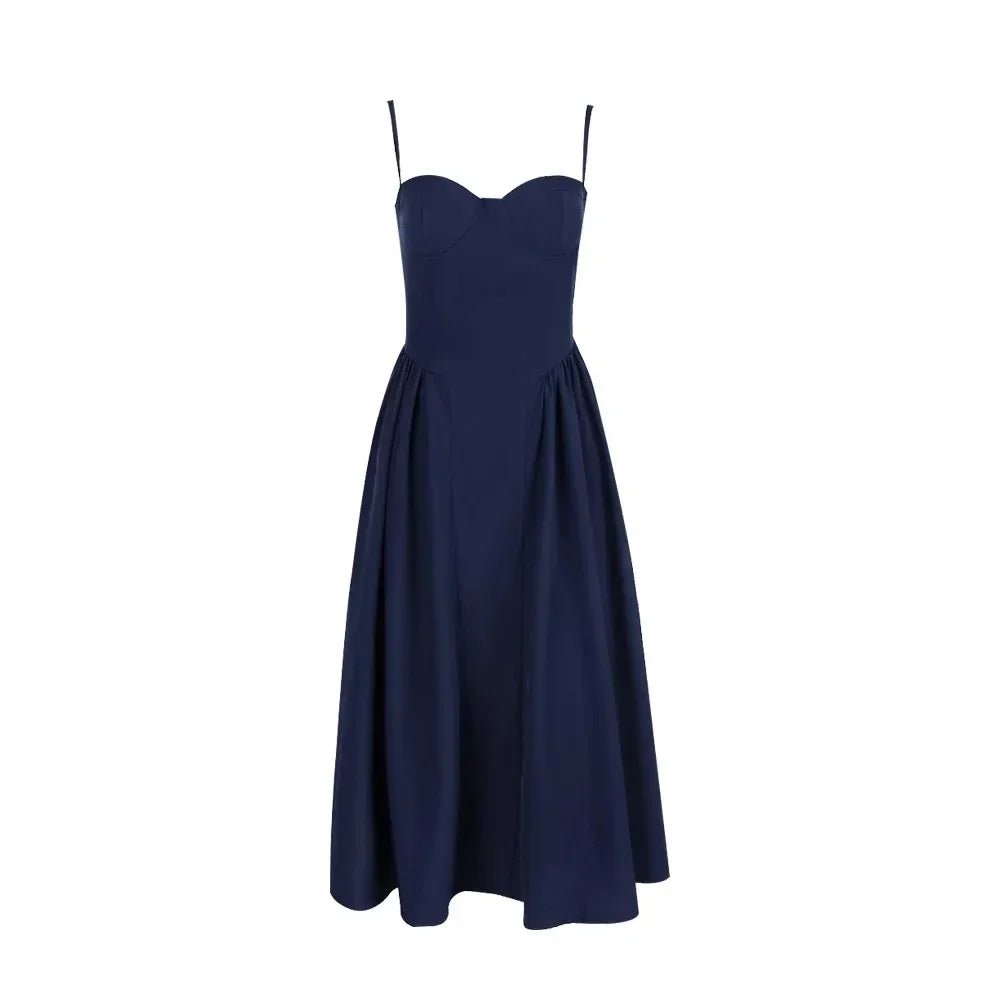Jessica Sleeveless Strap Midi Dress 1
