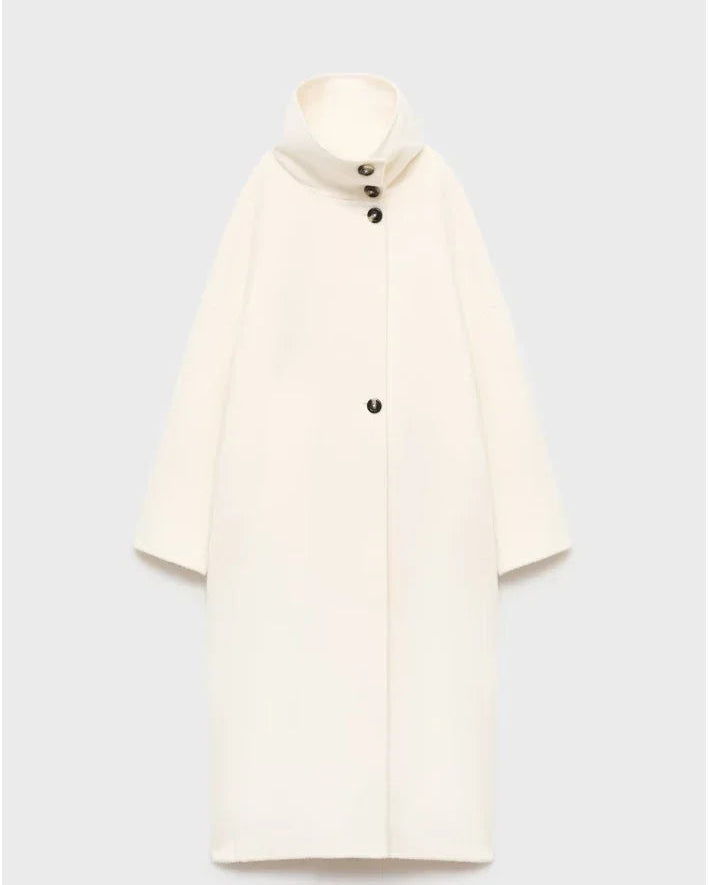 Julia Stand Collar Long Coat 6