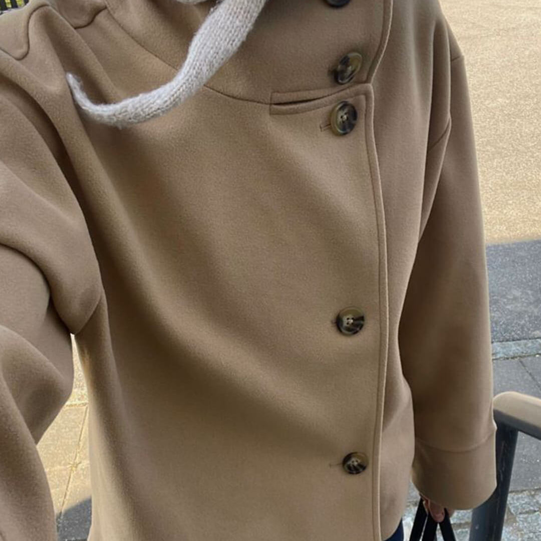 Rosalia elegant Jacket with Stand Collar