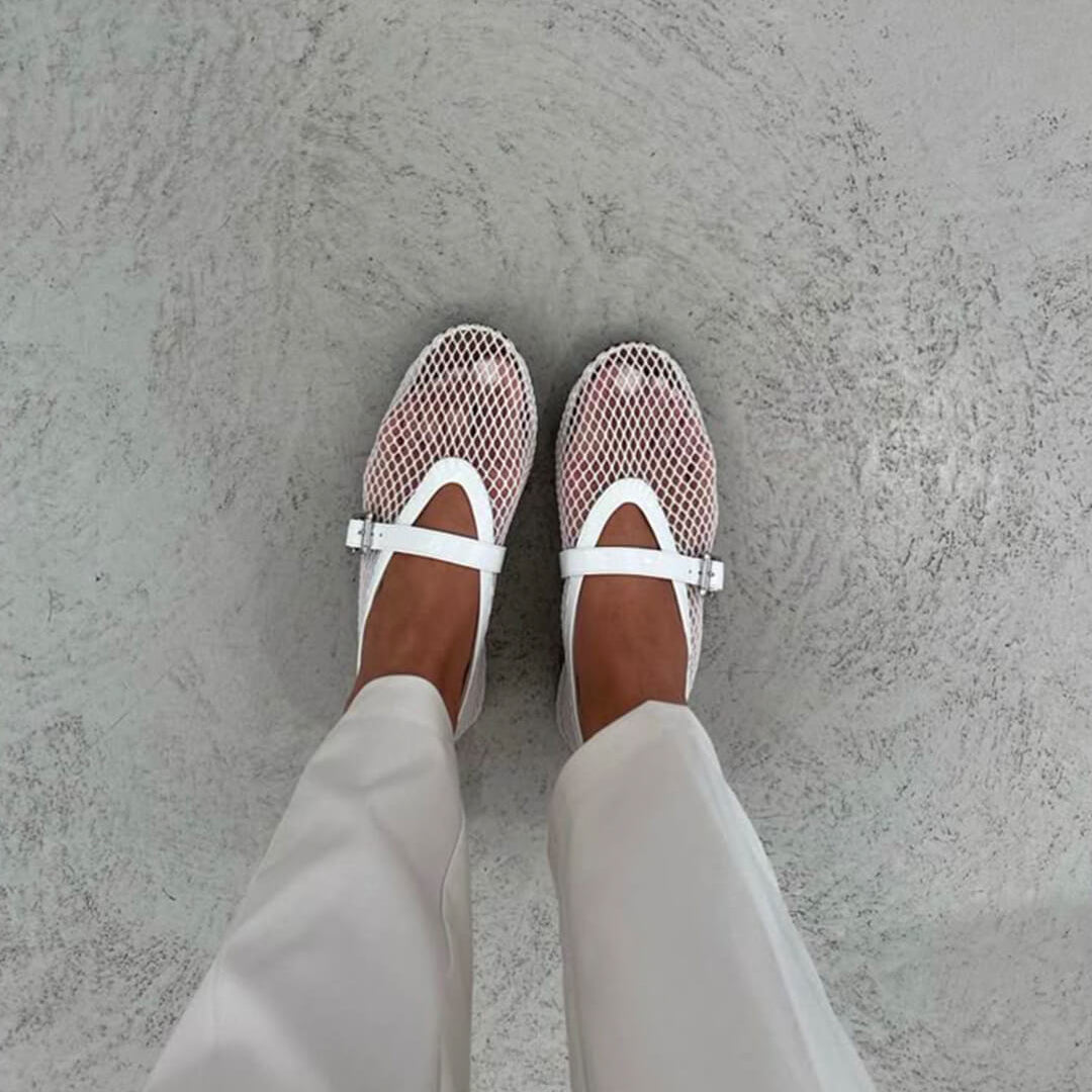 Ballerines en mesh Rebecca
