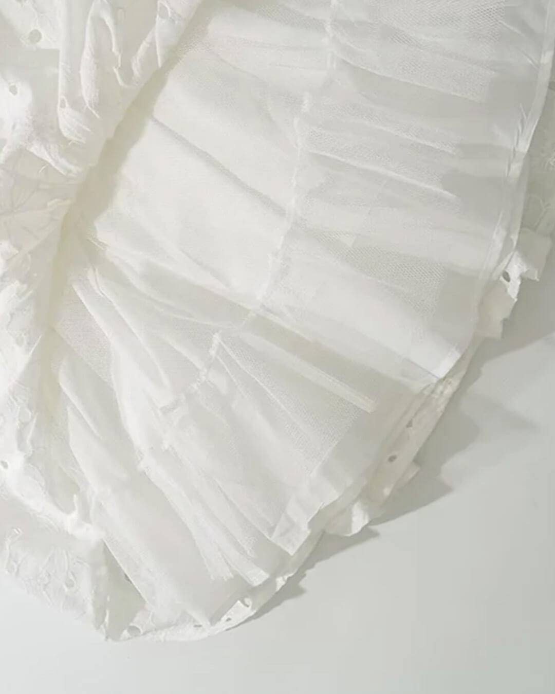 Shayne Puff Sleeve Embroidered Mini Dress 5