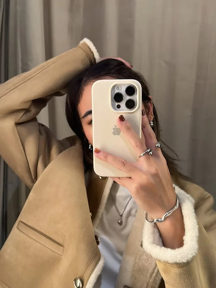 Stylish Brown Faux Fur Coat for Women - Loose Winter Outerwear 2025 5