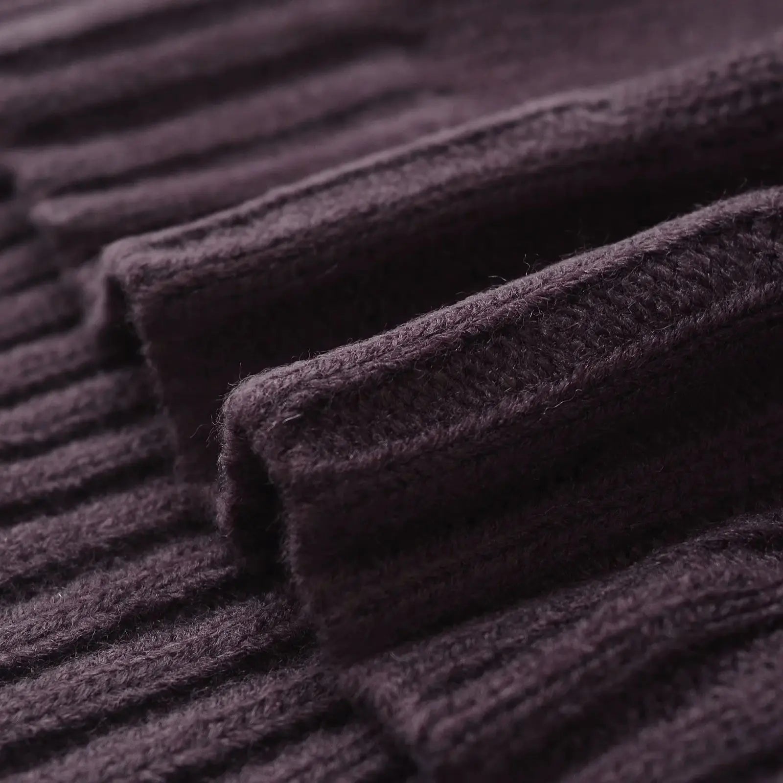 Women's Oversized Black Turtleneck Sweater - Warm Knitted Pullover for Autumn/Winter 5