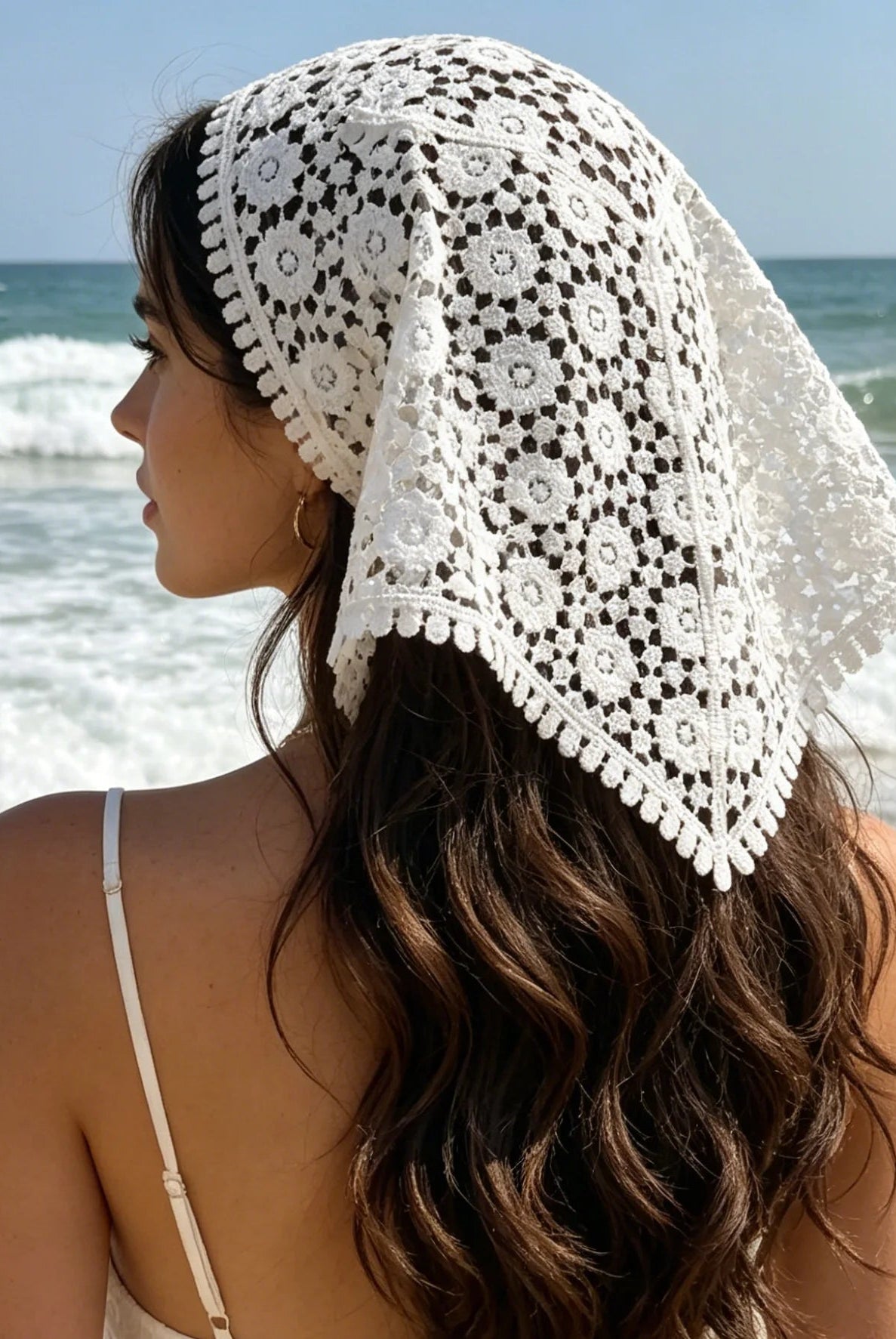 SOERA Celeste Bohemian Triangle Headscarf - Accessories -