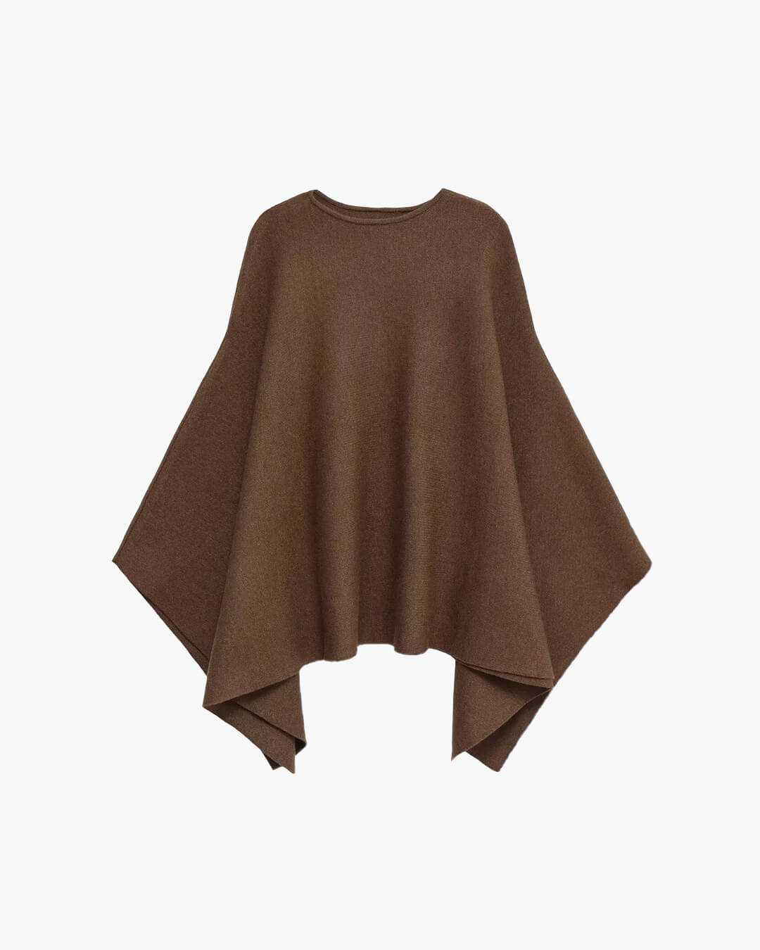 SOERA Andrea Knit Poncho - Cardigans - 3256810012634959-;wI1763832189891769727 Dark Brown S