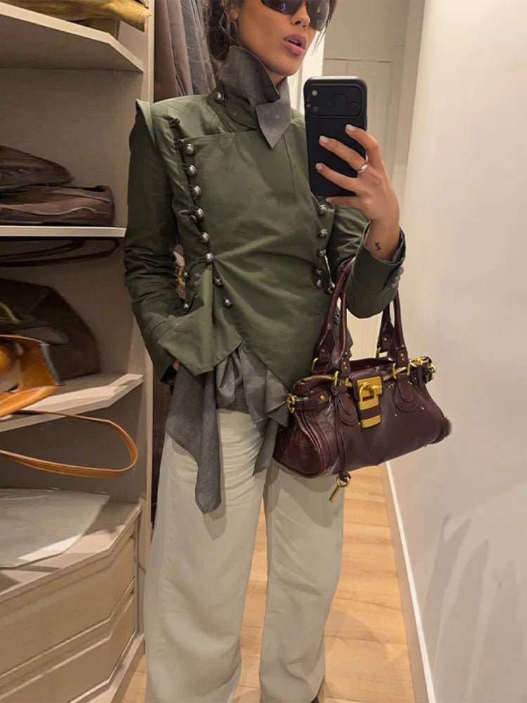 SOERA Leslie Statement Blazer Jacket - Coats & Jackets - 1005011910765425-;bB1775445300928687026 S
