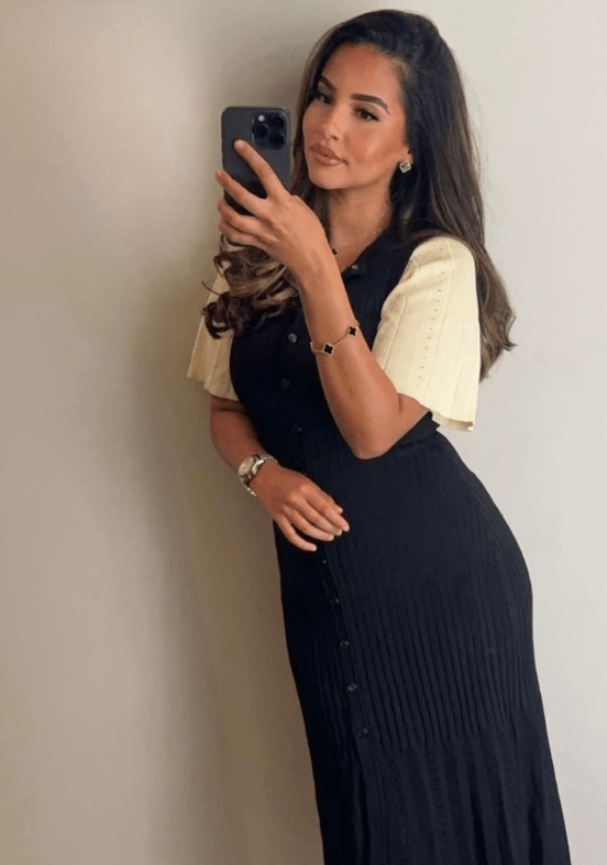 SOERA Gina Midi Dress - Dresses - Soera-Gina-dress-black/M Black M
