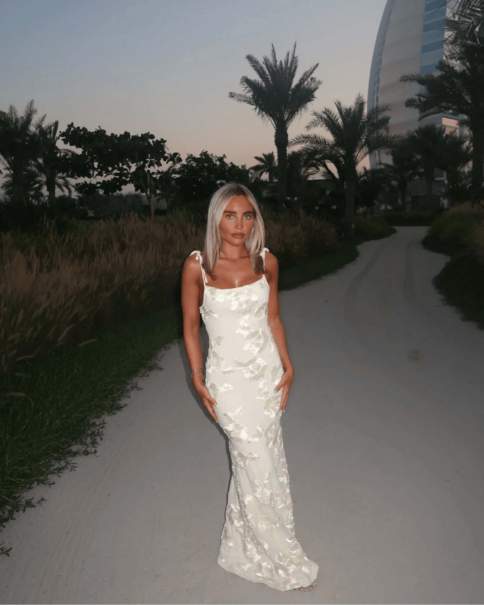 SOERA Jara Sleeveless Floral Maxi Dress - Dresses - Ivory S