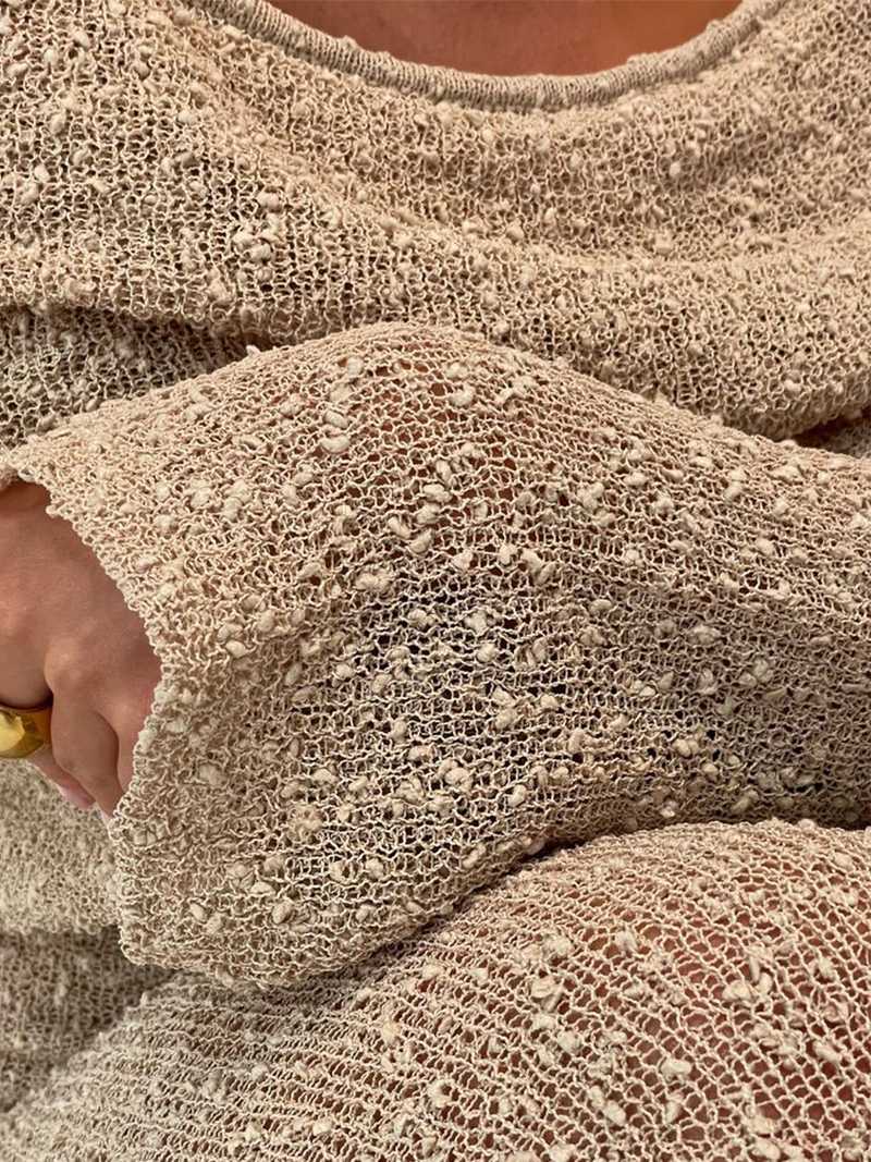 SOERA Marissa Maxi dress - Dresses - DWOD5-KL876001 beige S