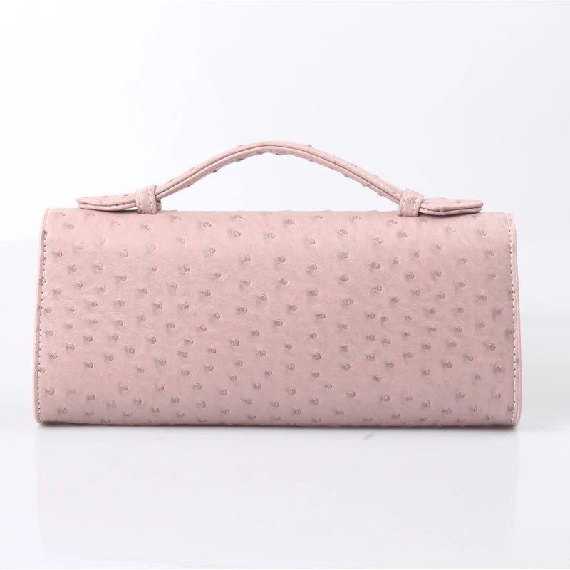 SOERA Bianca Embossed Clutch - Handbags - Pink
