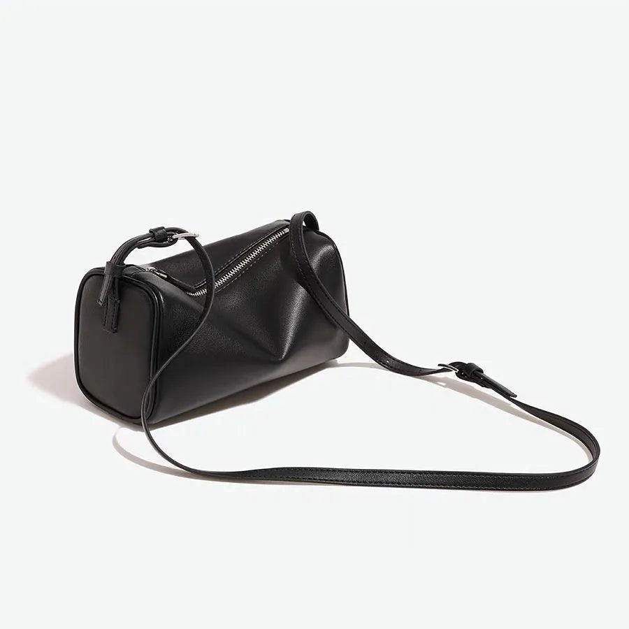 SOERA Bianca Faux Leather Crossbody Bag - Handbags - Black