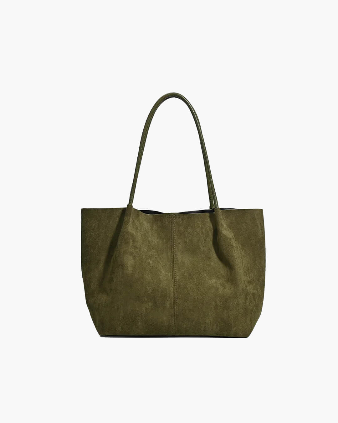 SOERA Cheska Suede Tote Bag with Pouch - Handbags - 3256809732999008-;le1763048696871280718 Green