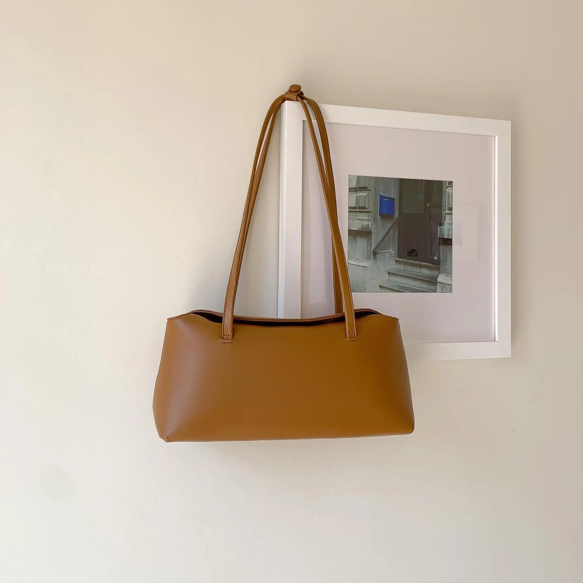 SOERA Cilla Pillow Shoulder Tote Bag - Handbags - Brown