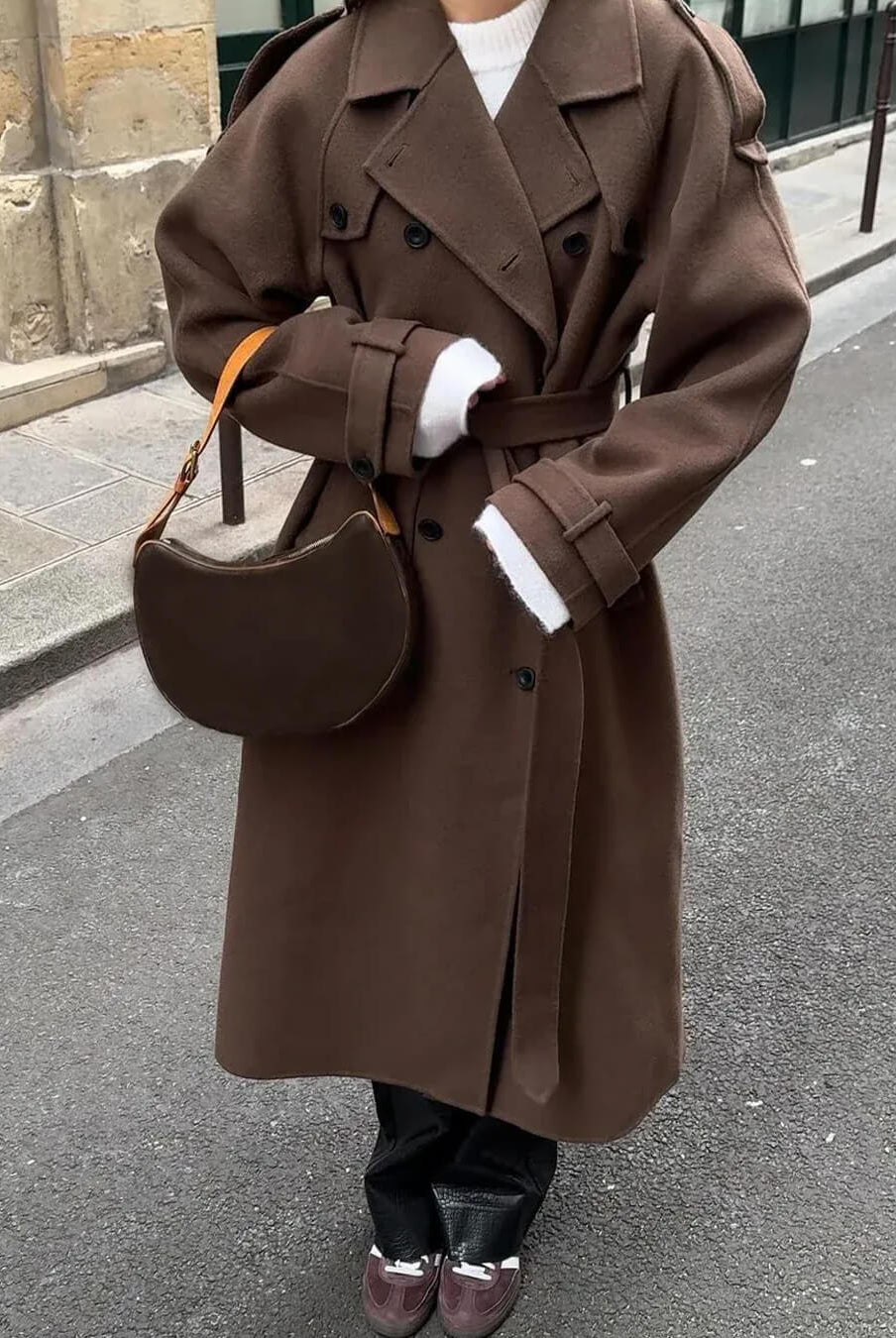 SOERA Alicia Autumn Winter Coat - Jackets - ae1760544073337545598 Brown M