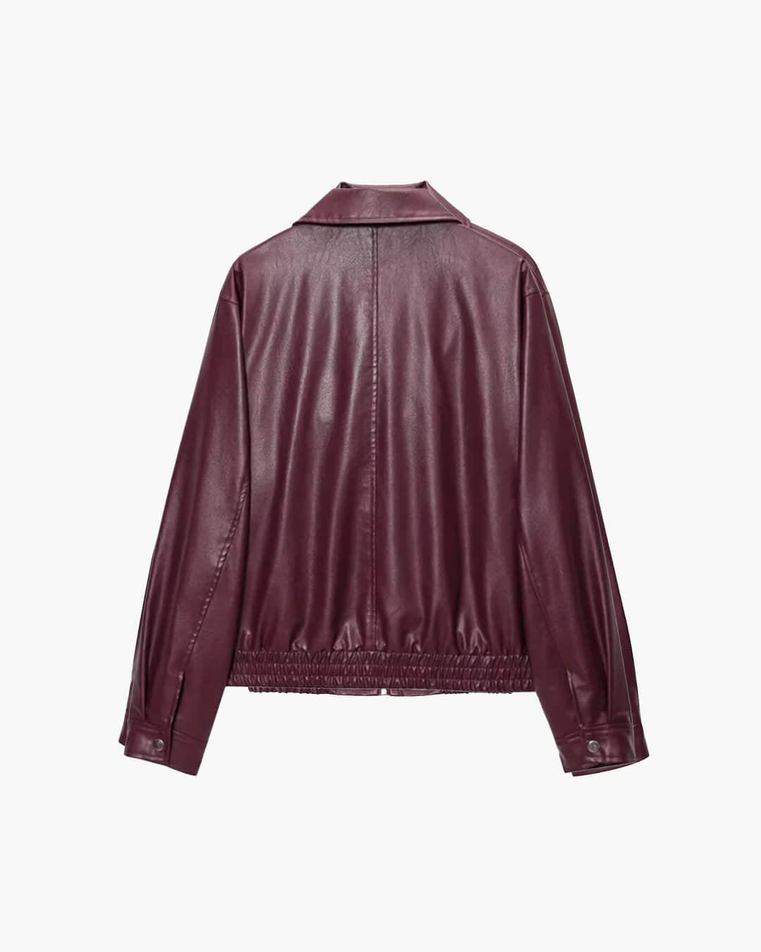 SOERA Harper Faux Leather Bomber Jacket - Jackets - gq1774532669739985266 S