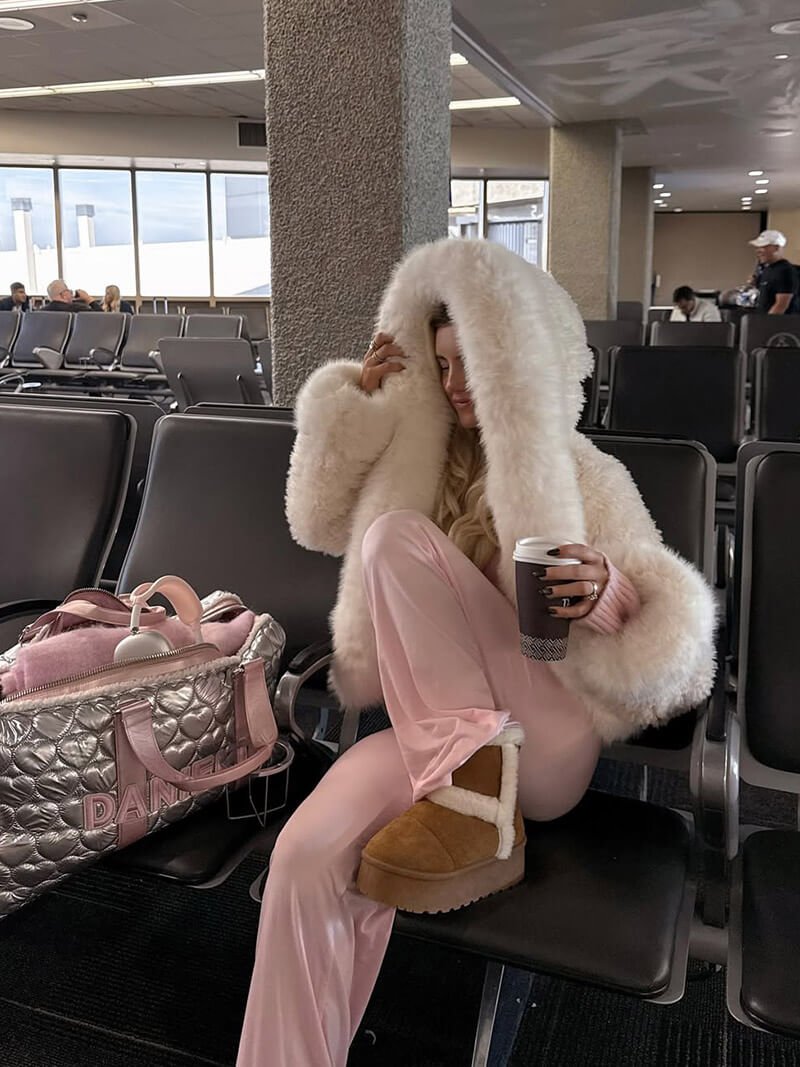 SOERA Henna Faux Fur Jacket - jackets - White M