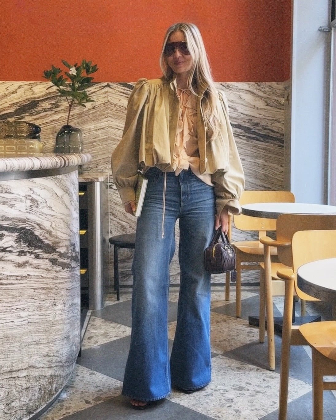 SOERA Karina Cropped Pleated Jacket - Jackets - 1005010257602670-;TG1774012027014509440 M