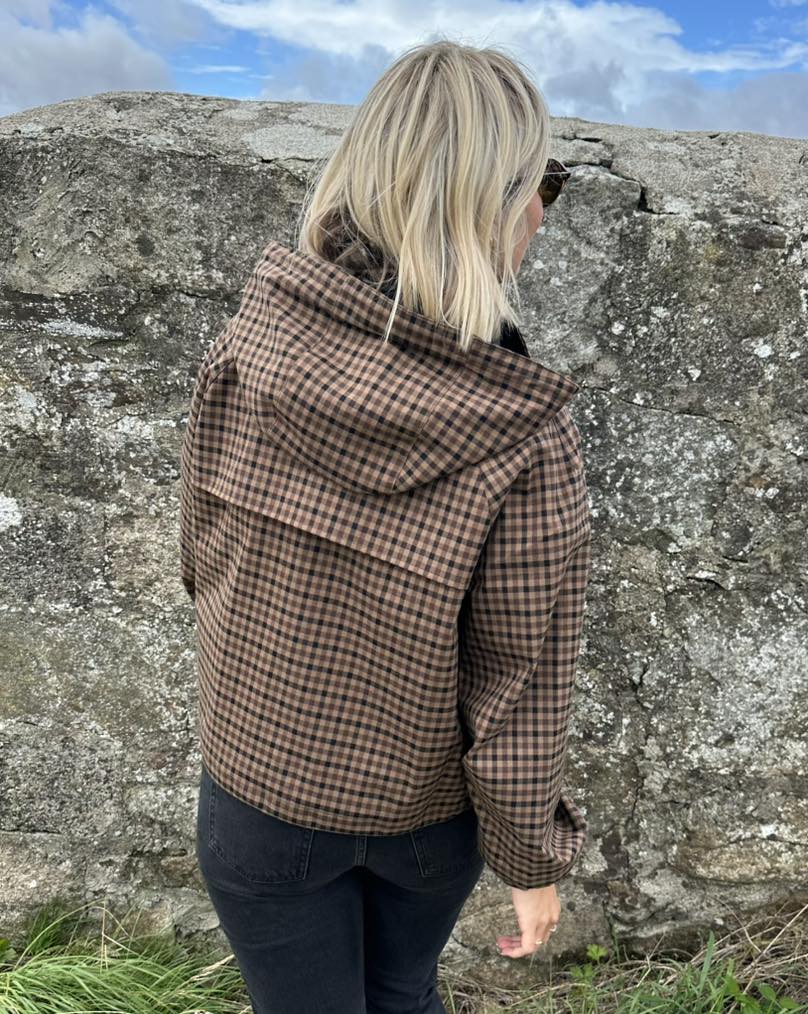 SOERA Shirley Hooded Plaid Shirt Jacket - Jackets - 1005010750693458-;kS1774621553542855035 L