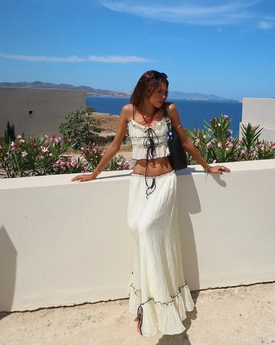 SOERA Sophia Charming Skirt and Top Set - Matching Sets - L