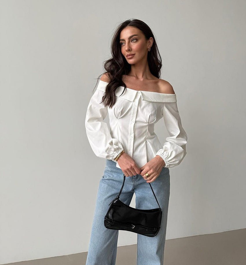 SOERA Catherine Off Shoulder Top - Tops - Ph1770344797580466296 S