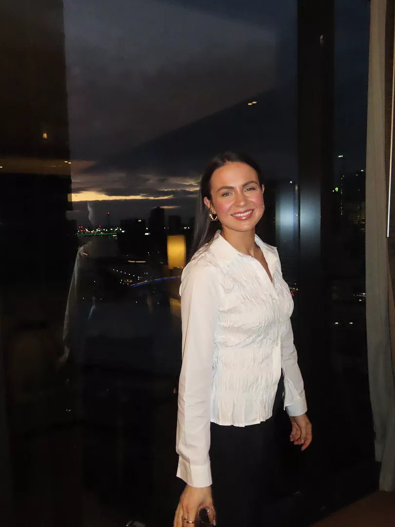 SOERA Natasha Long Sleeve Ruched Top - Tops - 1005010048738328-;oB1775063643546662684 White M