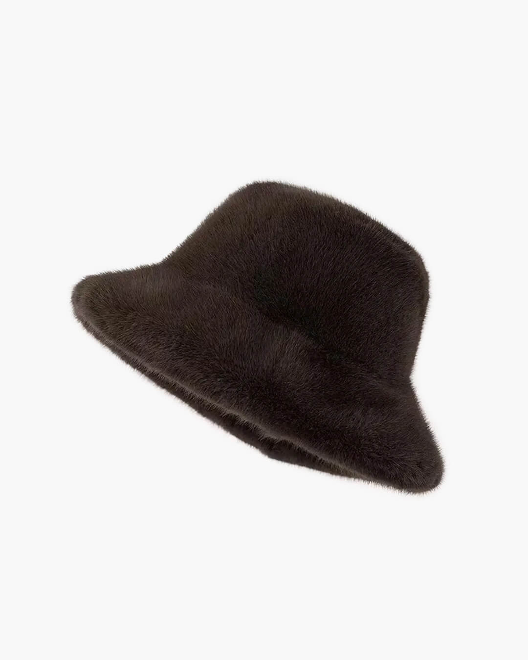 SOERA Pauleen Fluffy Bucket Hat - Winter Hats - 3256809632924783-;bB1764102178382620998 Dark Brown