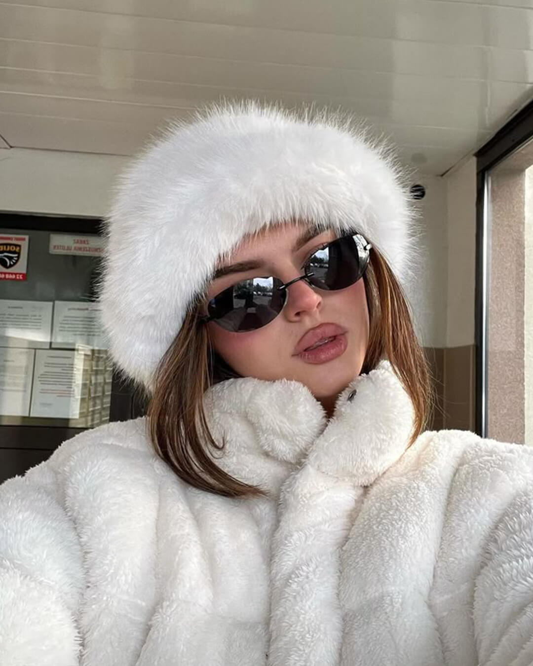 SOERA Tracy Faux Fur Hat - Winter Hats - 1005008183093004-;Uy1764102178841461704 Brown