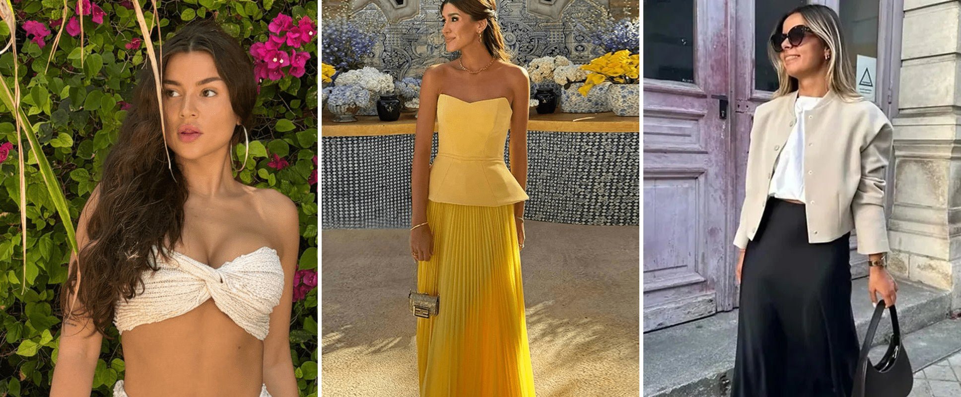 The Column Skirt: Why This Sleek Shape Owns Late Summer - SOERA