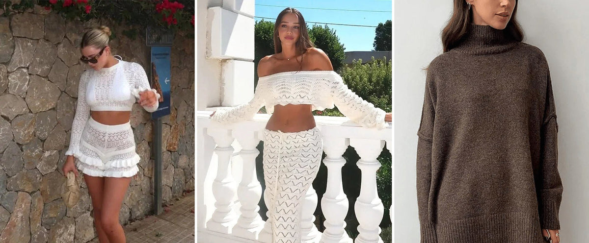 The Knitted Matching Set: Autumn's Comfort-Meets-Polish Trend - SOERA
