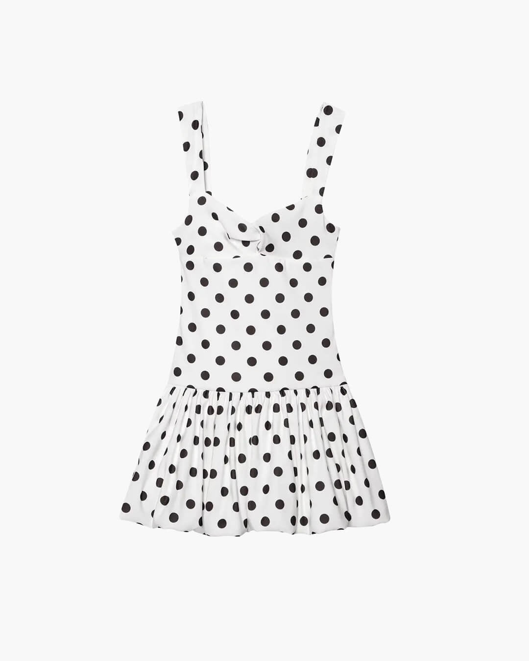 Cassy Polka Dot Balloon Mini Dress 3
