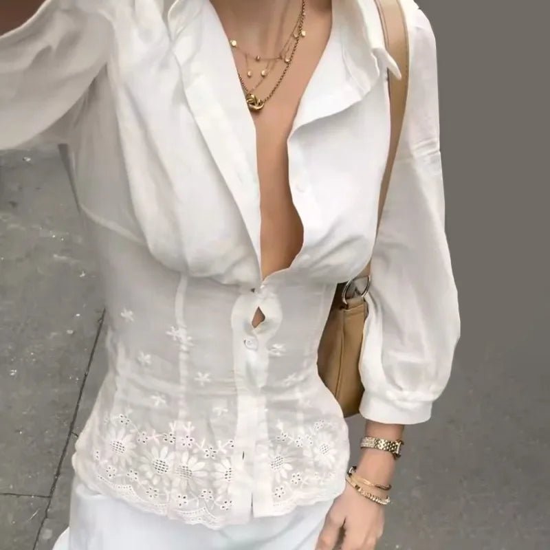 Juliana Long Sleeve Cinched Waist Top 0