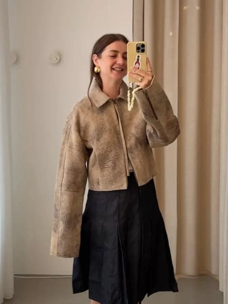 Ziva Tie-Dye Bomber Jacket