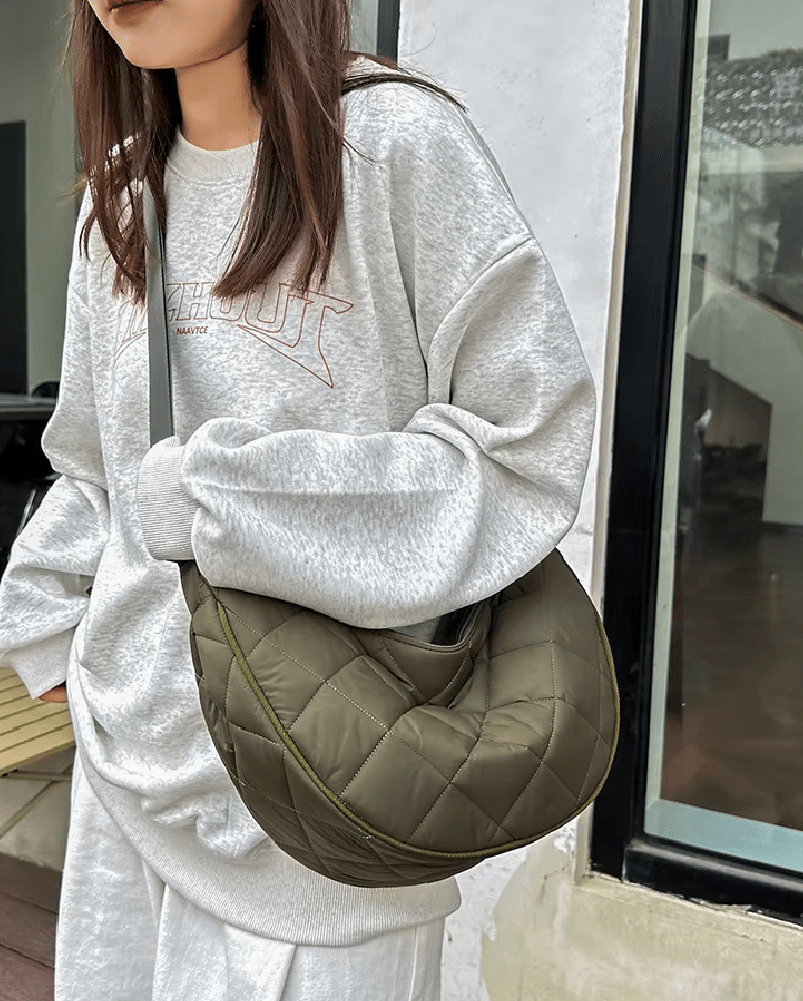 SOERA Ella Nylon Crossbody Belt Bag - Bag - SOERA-605315-GRE-40-59203 Green