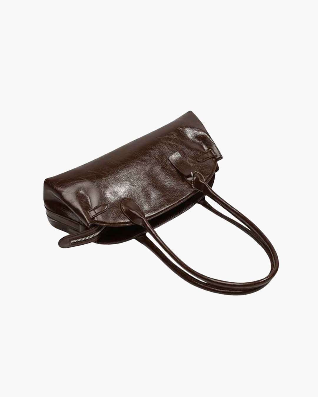 SOERA Ellie Elongated Shoulder Bag - Bag - SOERA-439043-BRO-O-35619 Coffee