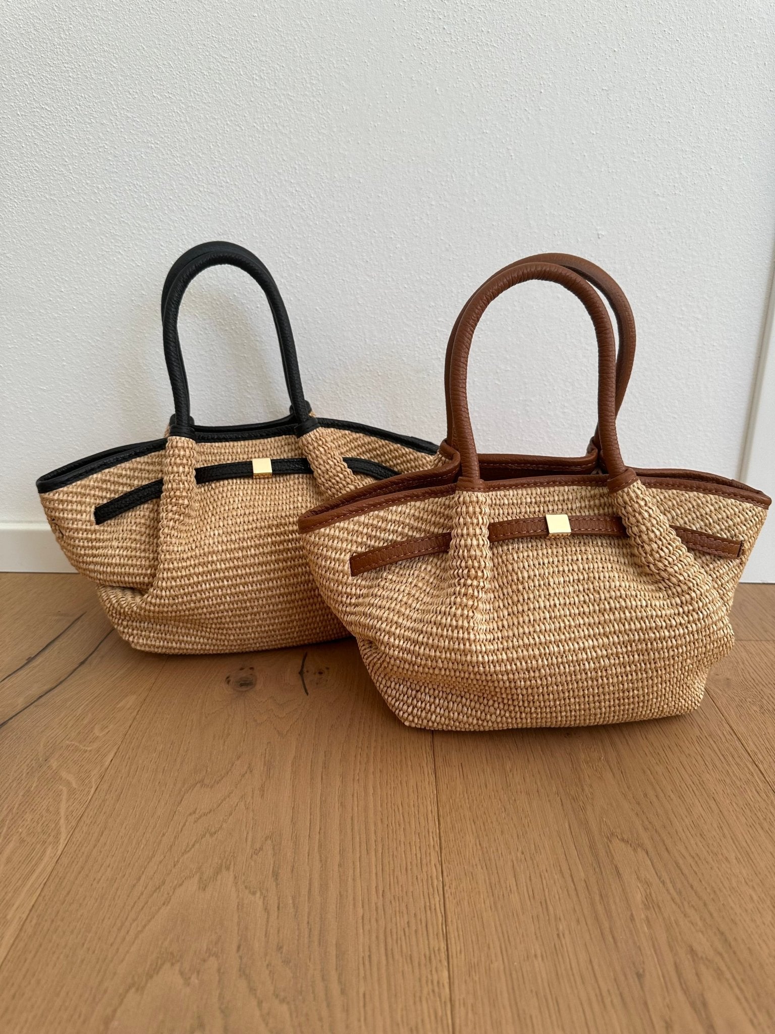 SOERA Francia Small Woven Tote Bag - Bag - SOERA-410435-BLA-OS-13987 Black