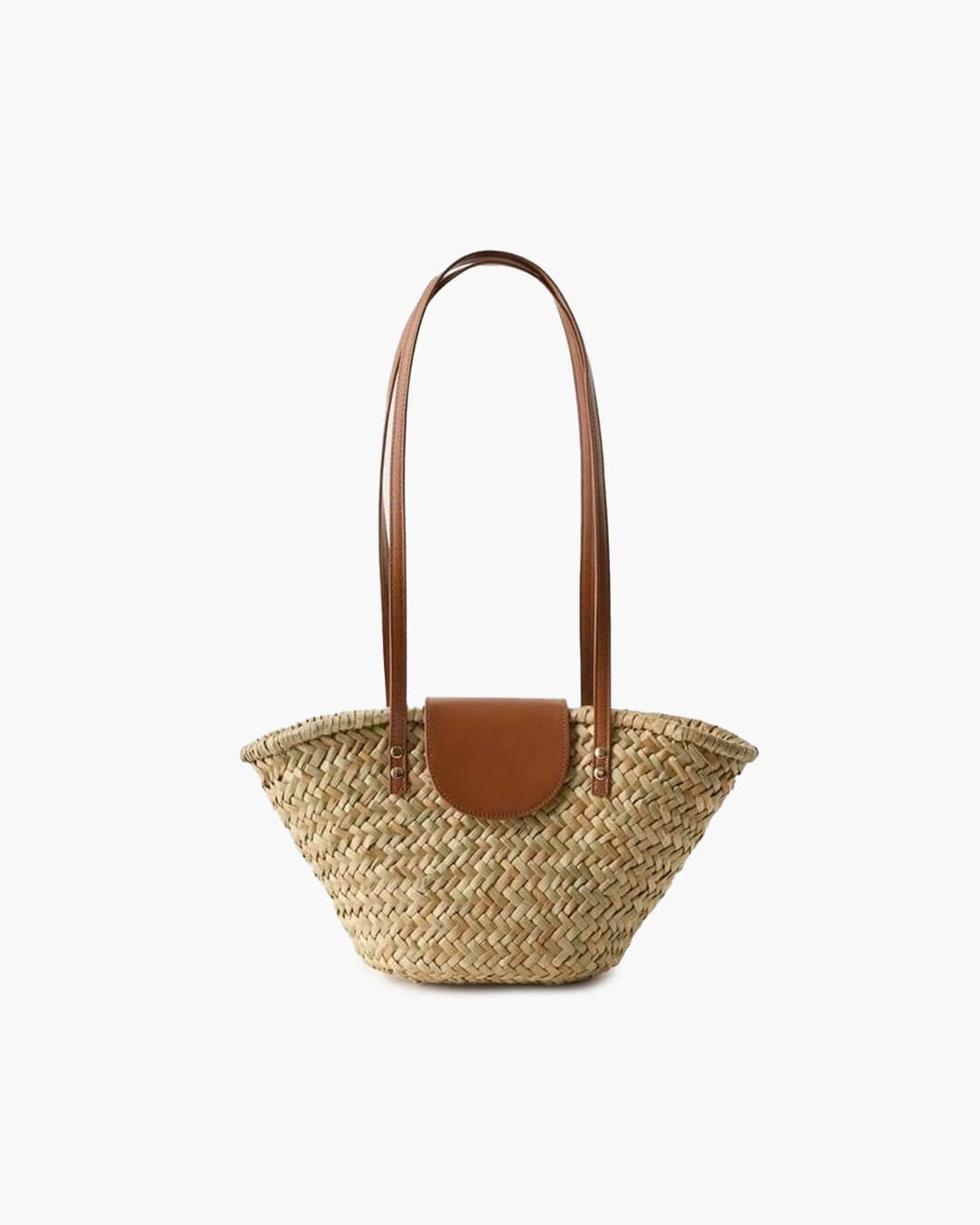 SOERA Sophia Woven Rattan Shoulder Bag - Bag -  Beige