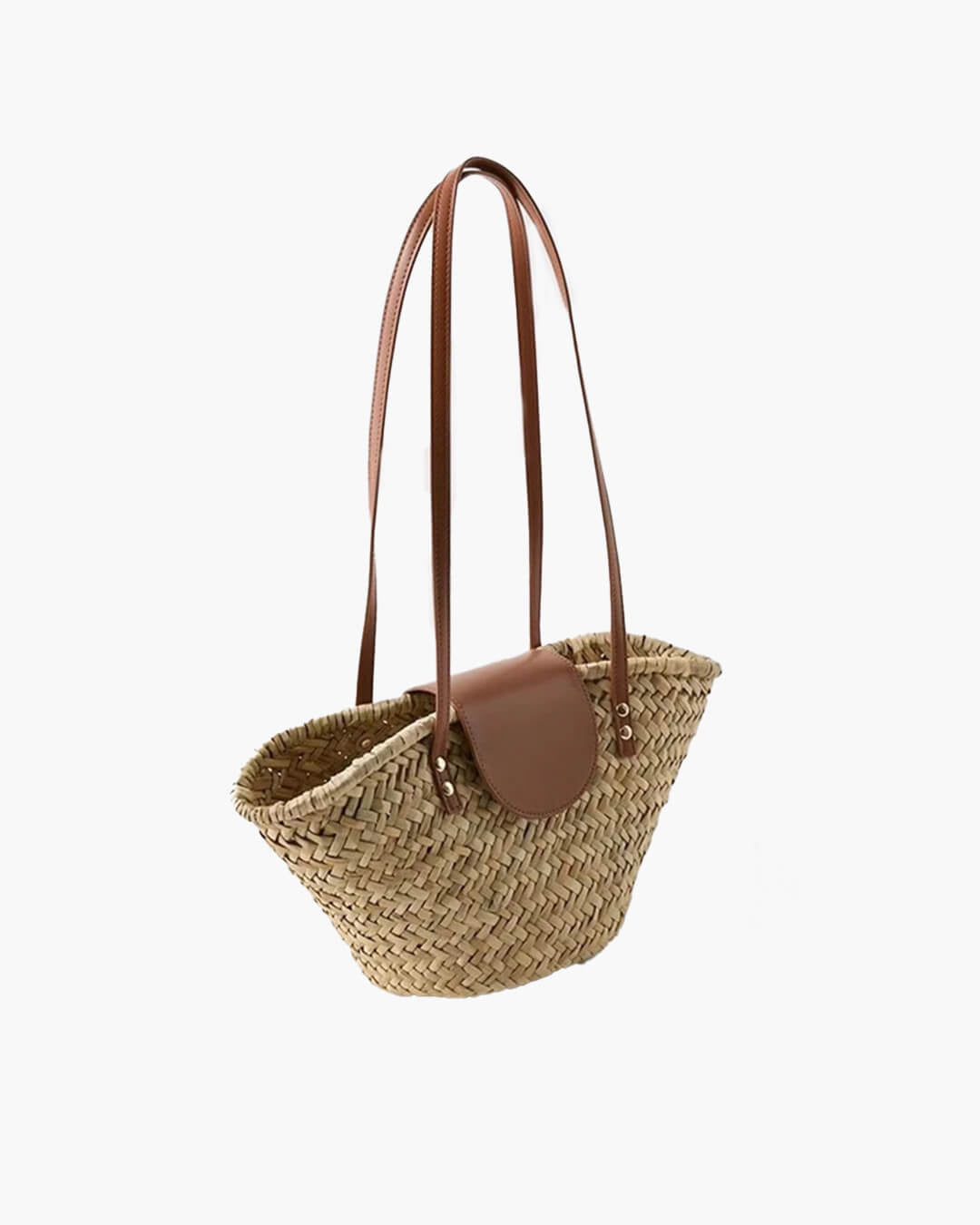 SOERA Sophia Woven Rattan Shoulder Bag - Bag -  Beige