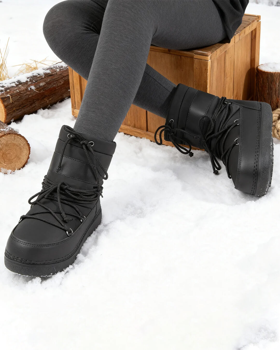 Bottes d'hiver mi-mollet Katie
