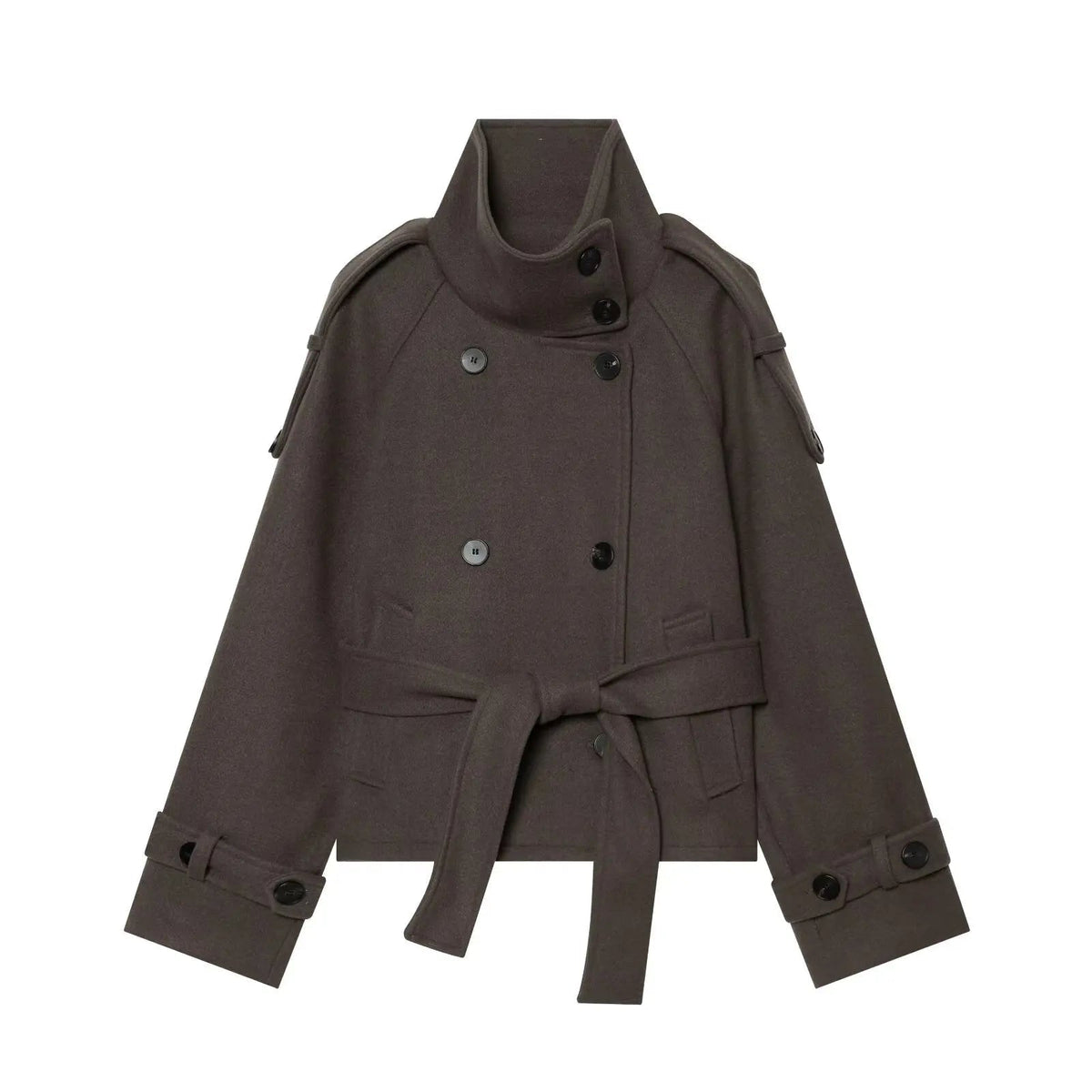 SOERA Esther Double Breasted Belted Coat - Coat - SOERA-459651-DEF-OS-95173 M