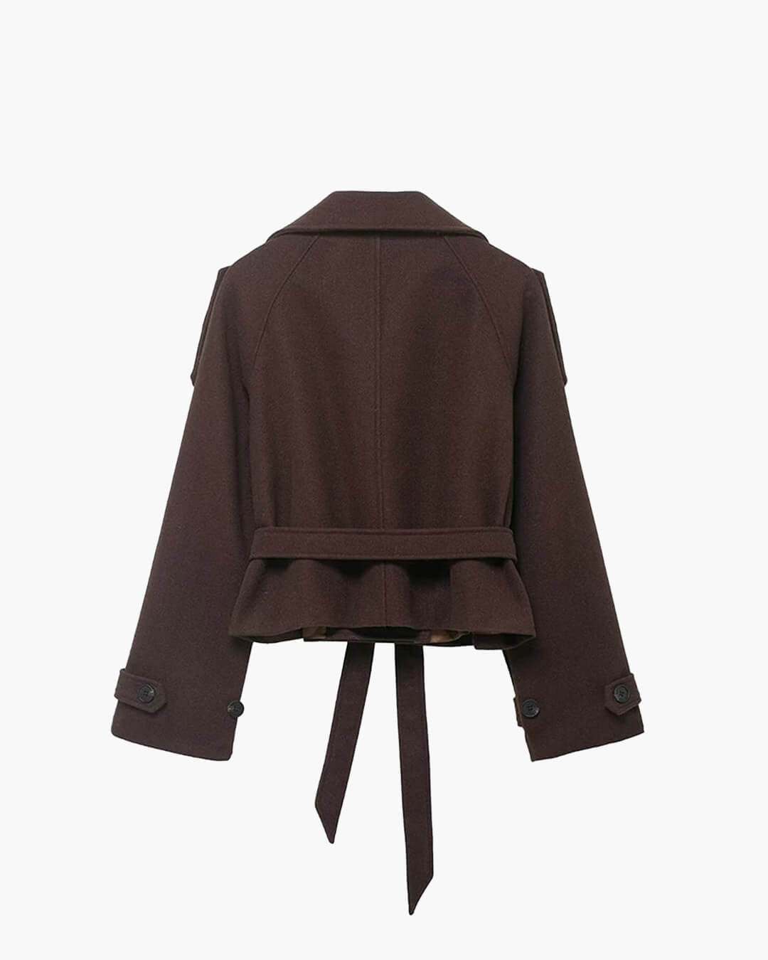 SOERA Sarah High Collared Coat - Coat - SOERA-559107-DEF-OS-87303 Brown M