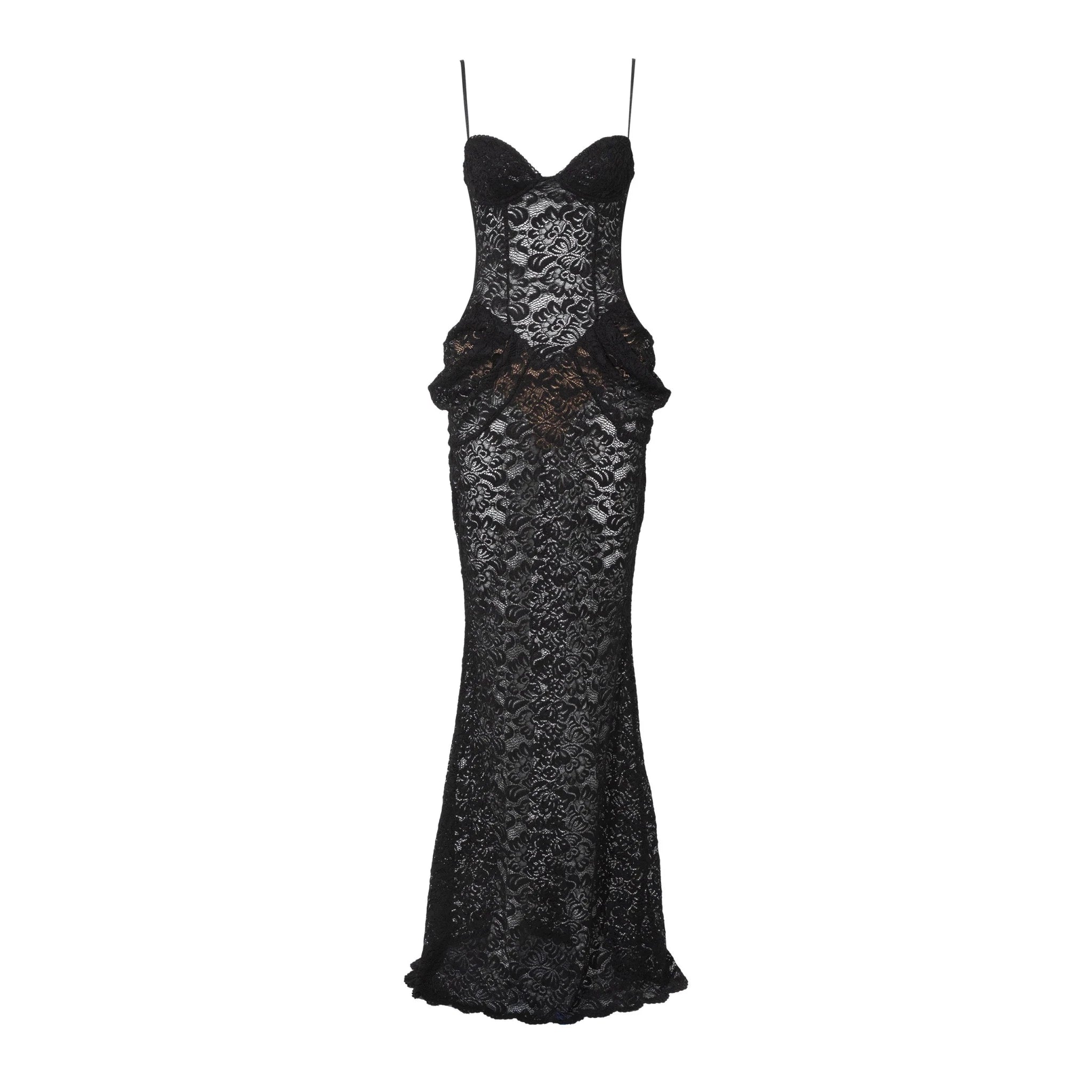 SOERA Isabella Corset Lace Maxi Dress - Dress - SOERA-002883-DRE-M-48579 White M
