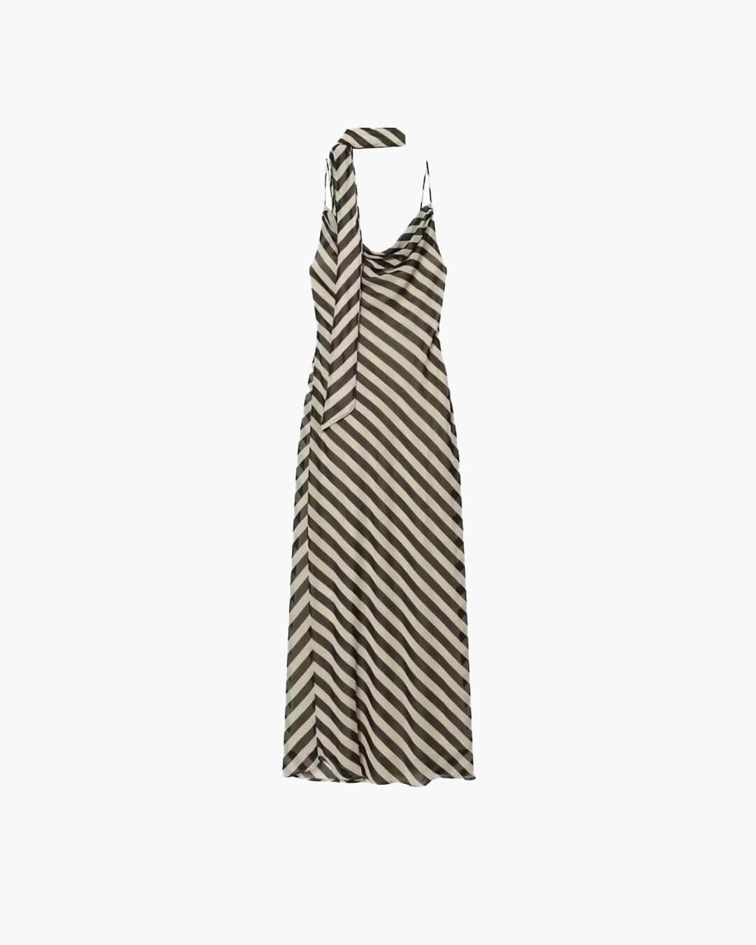 SOERA Sophia Striped Scarf Maxi Dress - Dress - SOERA-392259-MUL-XS-26371 XS