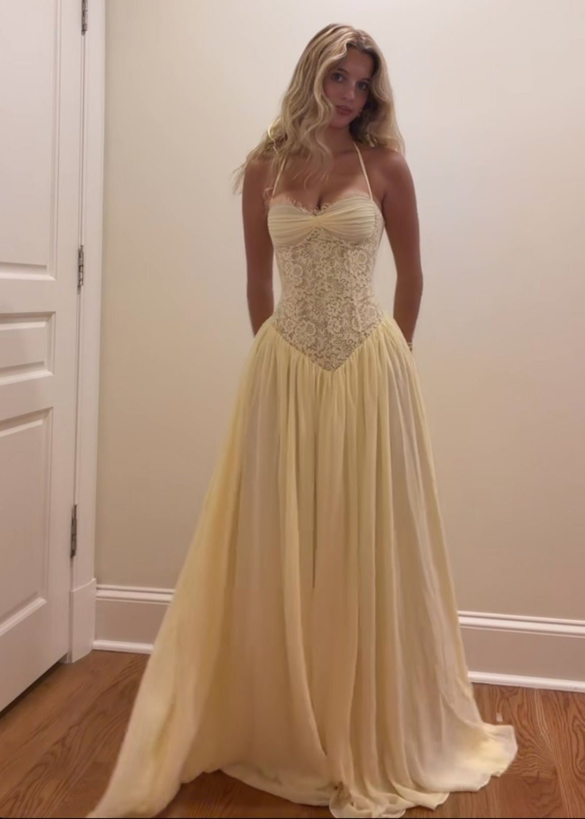 SOERA Vivienne Halter Corset Maxi Dress - Dress - SOERA-792323-ASP-4-22883 M