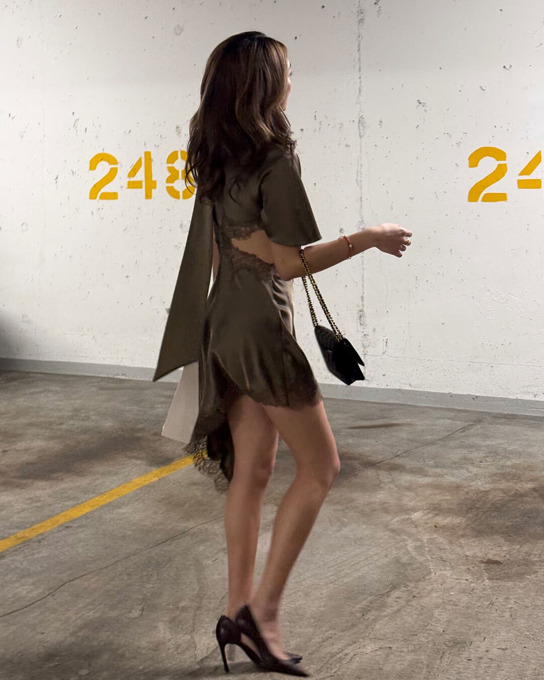 SOERA Bianca Cut Out Satin Mini Dress - Dresses - 1005011887169747-;sQ1775670871074553055 M