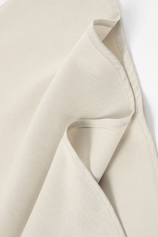 SOERA Charmaine Square Neck Loose - Fitting Maxi Dress - Dresses - CP1775516058237117698 Beige M