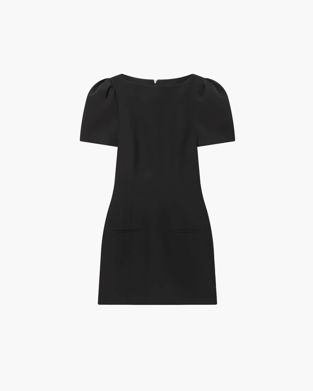 SOERA Darcy Puff Sleeve Mini Dress - Dresses - 3256810137033471-;Or1767602804716788120 Black XS