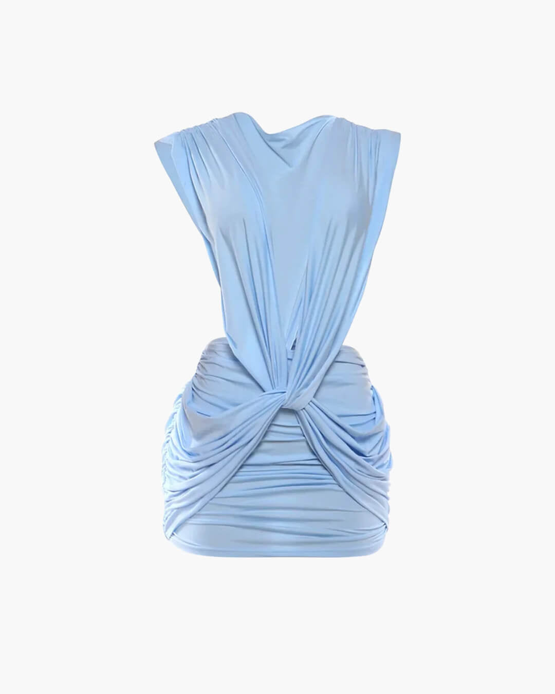 SOERA Kaylie Plunged Neck Mini Dress - Dresses - 1005011669452844-;cM1771582051680095430 M