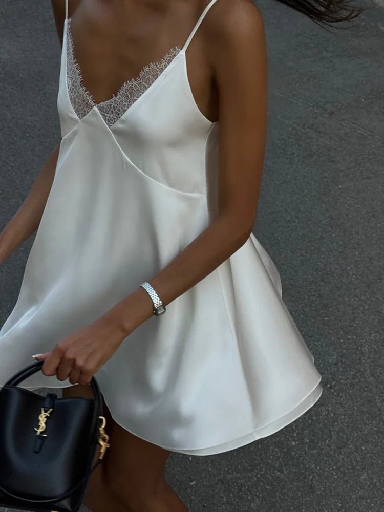 SOERA Kimberly Satin Mini Cami Dress - Dresses - 1005009724316795-;fP1771582048509170351 L