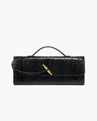 Sac Bianca en simili cuir végétal embossé croco