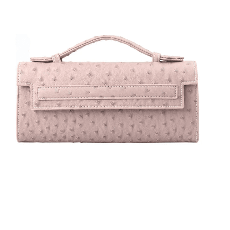 SOERA Bianca Embossed Clutch - Handbags -  Pink